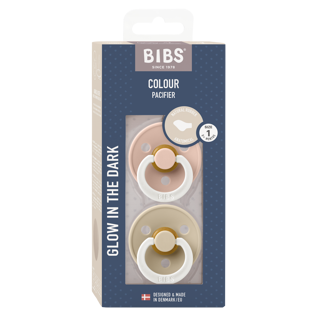 Bibs  Anatomic Glow Duo Vani/Blush 2 pcs