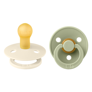 Bibs Duo Sage/Ivory 2 pcs