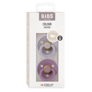 Bibs Anatomic Duo Fossil/Mauve 2 pcs