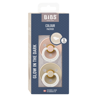 Bibs  Anatomic Glow Duo Vani/Blush 2 pcs