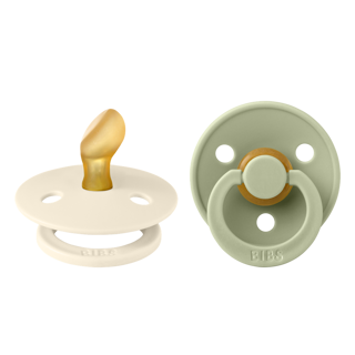 Bibs Anatomic Duo Ivory/Sage 2 pcs