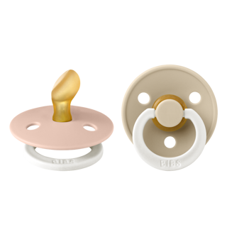Bibs  Anatomic Glow Duo Vani/Blush 2 pcs