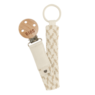 Bibs speenkoord Gevlochten - Ivory/Vanilla